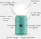 LUND London | Oplaadbare Lamp | draadloze oplader | Gadget | Mint