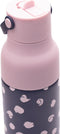 LUND London | Sport Drinkfles | 500ml | Lichtgewicht | Drupvrij | RVS | Drinktuit | Dubbelwandig | Blauw / Roze