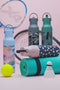 LUND London | Sport Drinkfles | Lichtgewicht | Drupvrij | RVS | Drinktuit | Dubbelwandig | Roze