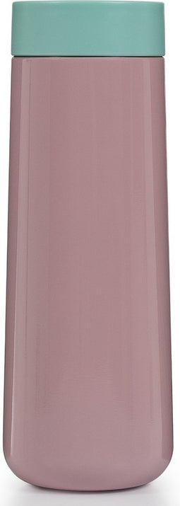 LUND London | Travel Mug | Thermosbeker | 350 ml | RVS | Druksluiting | Roze