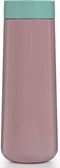LUND London | Travel Mug | Thermosbeker | 350 ml | RVS | Druksluiting | Roze