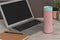 LUND London | Travel Mug | Thermosbeker | 350 ml | RVS | Druksluiting | Roze