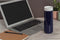 LUND London | Travel Mug | Thermosbeker | 350 ml | RVS | Druksluiting | Donker Blauw