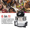 LUND Professional heteluchtoven 12 + 5L zwart - Halogeen oven - Convectie oven - 1400W - Inclusief gratis 8-delige accessoires set