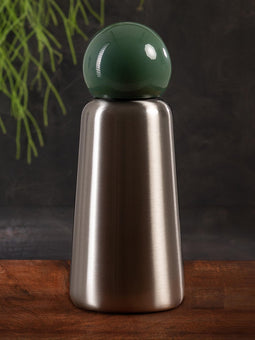 Lund - Skittle Drinkfles Dubbelwandig 300 ml Adventure - Roestvast Staal - Zilver