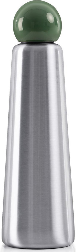 Lund - Skittle Drinkfles Dubbelwandig 750 ml Adventure - Roestvast Staal - Zilver