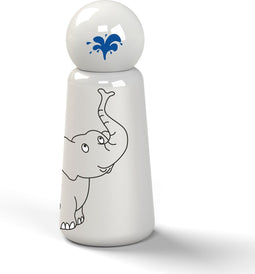 Lund - Skittle Drinking Bottle Double Walled 300 ml Elephant