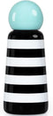 Lund - Skittle Drinking Bottle Double Walled 300 ml Stripes & Mint