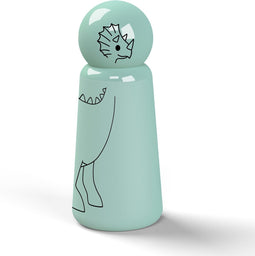 Lund - Skittle Drinking Bottle Double Walled 300 ml Triceratops