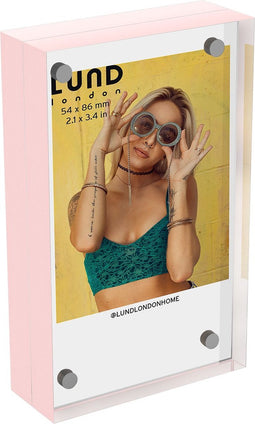 Lund - Skittle Fotolijst voor Instax Mini Foto - Polypropyleen - Blauw