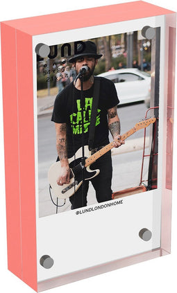 Lund - Skittle Fotolijst voor Instax Mini Foto - Polypropyleen - Oranje