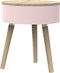Lund - Skittle Tafel - Roze - Hout