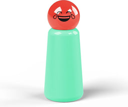 Lund Thermosfles Skittle 300 Ml Rvs 7,5 X 19 Cm Mintgroen/rood