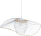 LUNGA - Hanglamp - Wit - Rotan