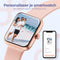 Lunis Smartwatch Dames & Heren Rosé Goud / Roze - Apple & Android - Stappenteller - Touchscreen