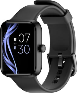 Lunis Smartwatch Dames & Heren Zwart - Apple & Android - Stappenteller - Touchscreen