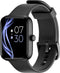 Lunis Smartwatch Dames & Heren Zwart - Apple & Android - Stappenteller - Touchscreen