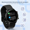 Lunis Smartwatch Heren & Dames Zwart - Apple & Android - Kinderen - Touchscreen