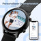 Lunis Smartwatch Heren & Dames Zwart - Apple & Android - Kinderen - Touchscreen