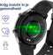 Lunis Smartwatch Heren & Dames Zwart - Apple & Android - Kinderen - Touchscreen