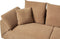 LUNNER - Hoekbank - Bruin - Linkszijdig - Corduroy