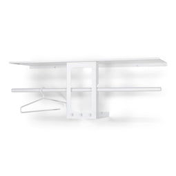 LUNO SMALL 100 Wandkapstok - Wit