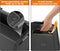 Kofferbakorganizer, leer, organizer, kofferbakbox, instelbaar, opvouwbaar,31 x 33 x 38 cm (zwart, 32