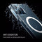 Lunso - Acryl Magsafe Softcase hoes - iPhone 12 / iPhone 12 Pro - Transparant