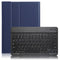 Lunso - afneembare Keyboard hoes - Blauw - iPad 10.2 inch (2019/2020/2021)