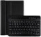 Lunso - afneembare Keyboard hoes - Geschikt voor Lenovo Tab M10 FHD Plus - Zwart