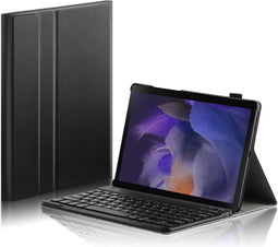 Lunso - Afneembare Keyboard Hoes - Geschikt voor Samsung Galaxy Tab A8 (2021) - Zwart