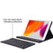 Lunso - afneembare Keyboard hoes - iPad 10.2 inch (2019/2020/2021) - Rose Goud