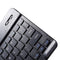 Lunso - afneembare Keyboard hoes - iPad 9.7 (2017/2018) / Pro 9.7 / Air / Air 2 - Blauw
