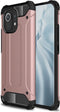 Lunso - Armor Guard backcover hoes - Geschikt voor Xiaomi Mi 11 - Rose Goud