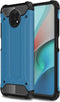 Lunso - Armor Guard backcover hoes - Geschikt voor Xiaomi Redmi Note 9 - Licht Blauw