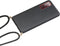 Lunso - Backcover hoes met koord - Geschikt voor Samsung Galaxy S20 FE - Zwart