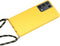 Lunso - Backcover hoes met koord - Geschikt voor Samsung Galaxy S21 Ultra - Geel