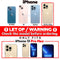 Lunso - Backcover hoes met koord - iPhone 13 Pro Max - Glitter Rose Zilver