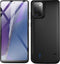 Lunso - Battery Power Case hoes - Geschikt voor Samsung Galaxy Note 20 - 6000 mAh - Zwart