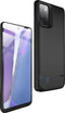 Lunso - Battery Power Case hoes - Geschikt voor Samsung Galaxy Note 20 - 6000 mAh - Zwart