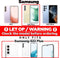 Lunso - Gehard Beschermglas - Full Cover Tempered Glass - Geschikt voor Samsung Galaxy S22 Plus / S22+