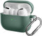 Lunso - Geschikt voor AirPods Pro 2 - Softcase hoes - Army Groen
