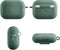 Lunso - Geschikt voor AirPods Pro 2 - Softcase hoes - Army Groen