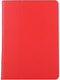 Lunso - Geschikt voor iPad 9.7 (2017/2018) / Pro 9.7 / Air / Air 2 - Stand flip sleepcover hoes - Rood