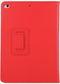 Lunso - Geschikt voor iPad 9.7 (2017/2018) / Pro 9.7 / Air / Air 2 - Stand flip sleepcover hoes - Rood