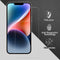 Lunso - Geschikt voor iPhone 14 - Duo Pack (2 stuks) Beschermfolie - Full Cover Screenprotector