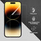 Lunso - Geschikt voor iPhone 14 Pro - Duo Pack (2 stuks) Beschermfolie - Full Cover Screenprotector