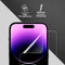 Lunso - Geschikt voor iPhone 14 Pro Max - Duo Pack (2 stuks) Beschermfolie - Full Cover Screenprotector