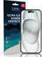 Lunso - Geschikt voor iPhone 15 - Duo Pack (2 stuks) Beschermfolie - Full Cover Screen protector