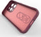 Lunso - Geschikt voor iPhone 15 Pro Max - Hoesje Rugged TPU Backcover - Bordeaux Rood